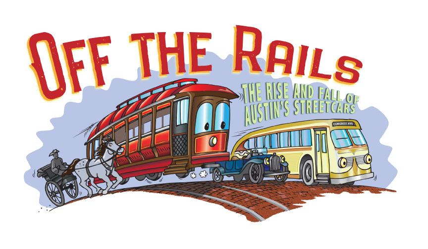 Off the Rails streetcar illustration
