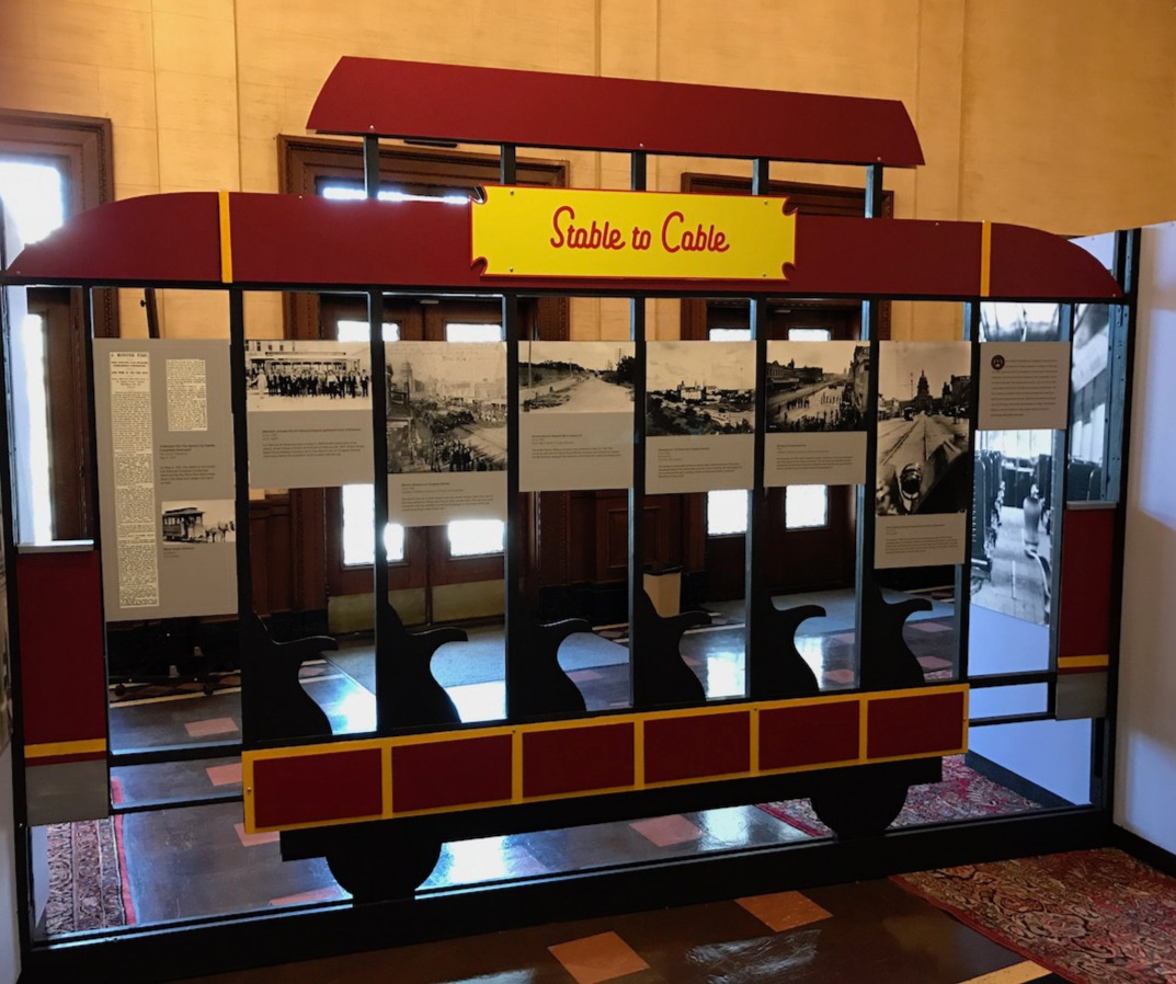 Stable to Cable streetcar exhibit